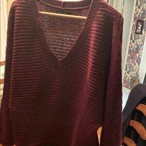 Girl’s Burgundy Sweaters